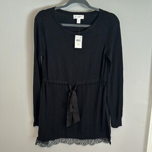 Motherhood Maternity Black Top - Size Small